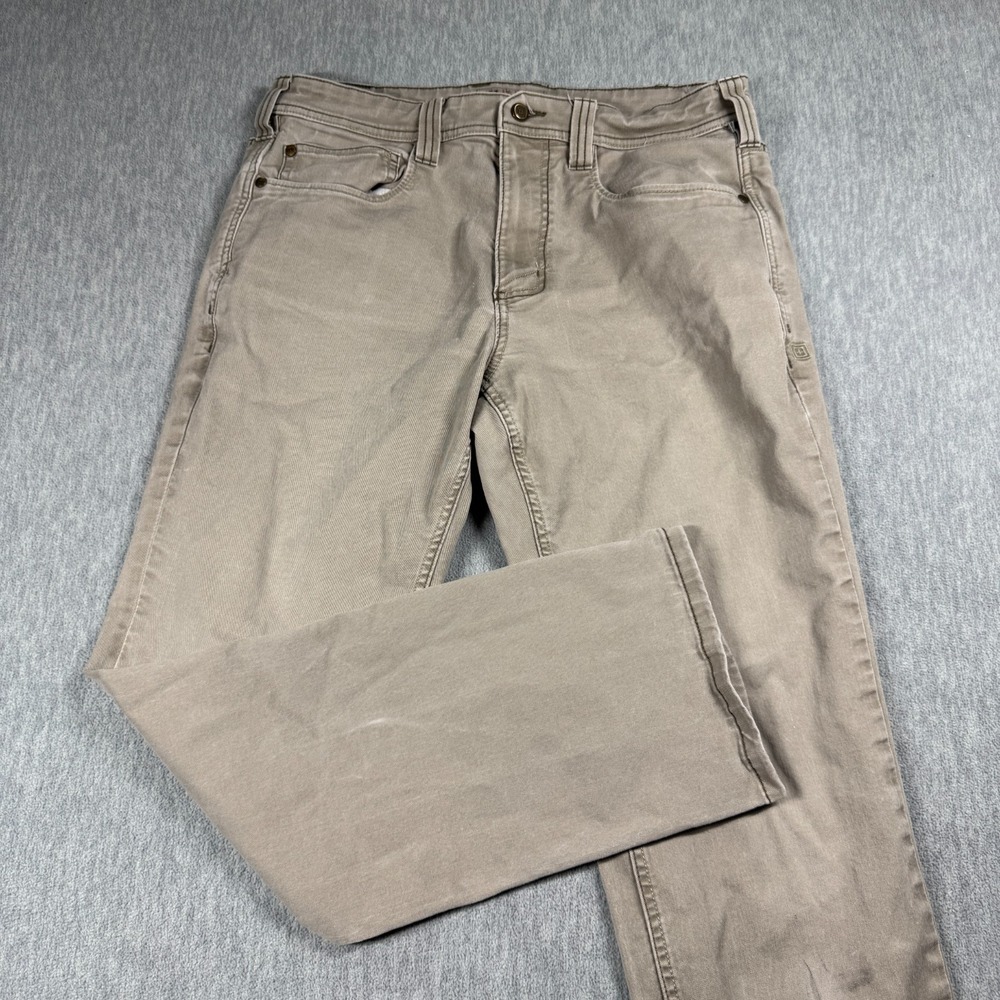5.11 Tactical Pants Mens 34x32 Tan Khaki Straight Leg Work Utility Duty Canvas
